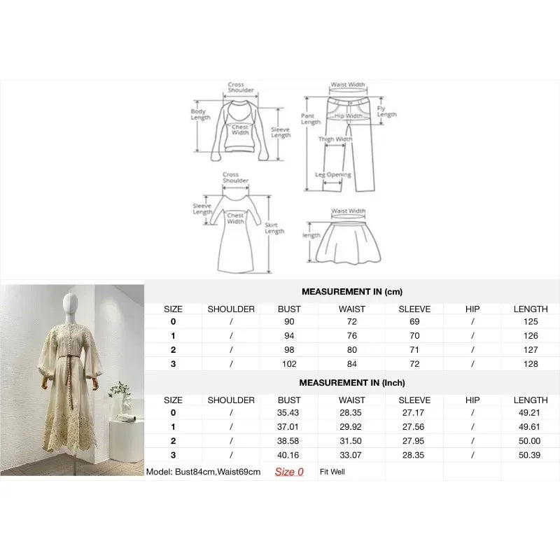 2025 Slik Beige Long Sleeve Midi Dress for Women