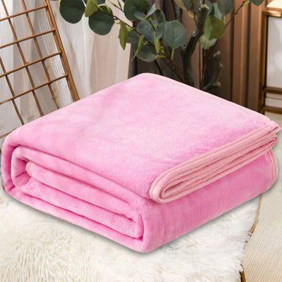 Fleece Blankets Single Twin Blanket For Bed, Full Size Fleece Throw Blanket, Warm Blanket For Winter, Shoulder Knee Cozy Blanket
