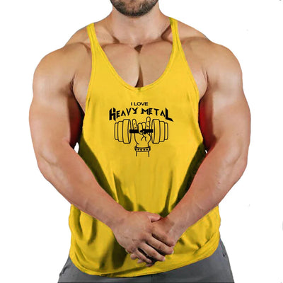 Fitness Clothing Bodybuilding Shirt Men Top for Fitness Sleeveless Sweatshirt Gym T-shirts Suspenders Man Men's Vest Stringer