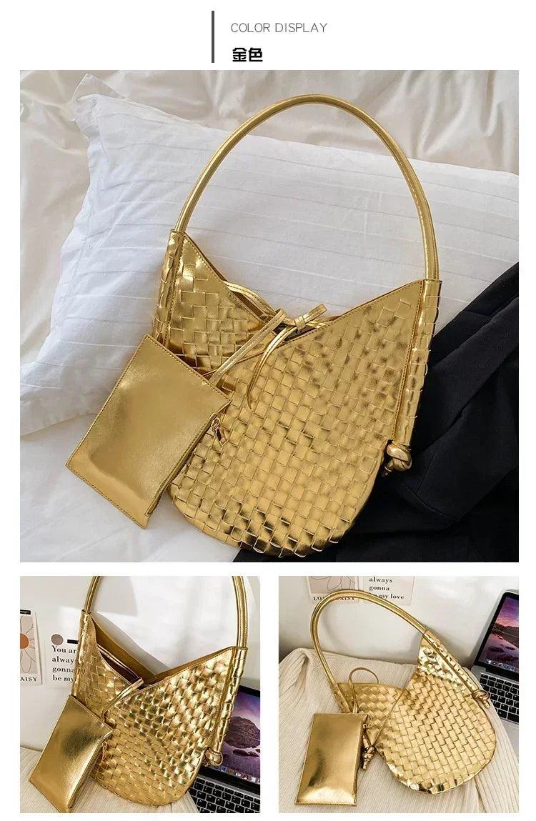 Famous designer women’s handbag with convertible shoulder strap leather luxury brand elegant spacious