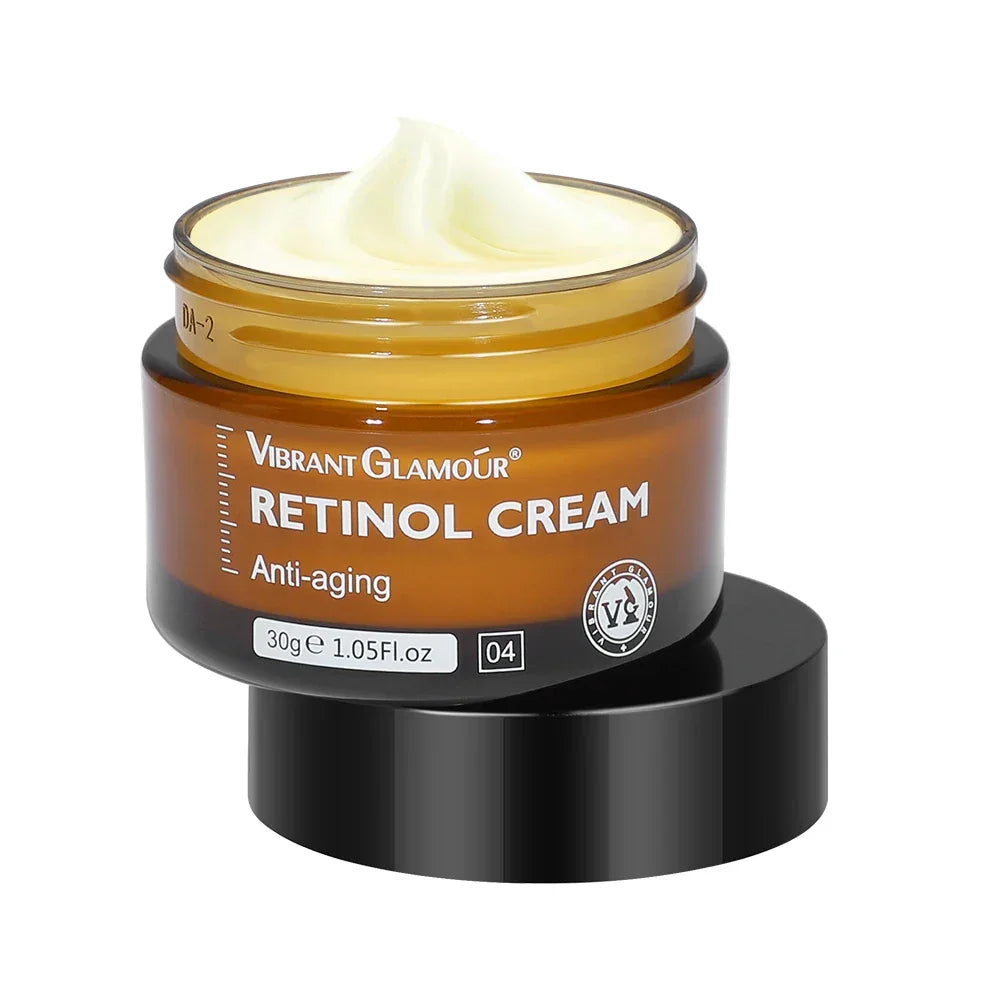 Retinol Face Cream and Eye Serum Firming Lifting Anti-Aging Wrinkle Reduce Wrinkle Fine Lines Facial Skin Care Product