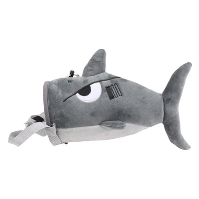 Cartoon Shark Rock Climbing Chalk Bag  Adjustable Storage Climbing Magnesium Powder Bag for Climbing Weightlifting Chalk Pouch