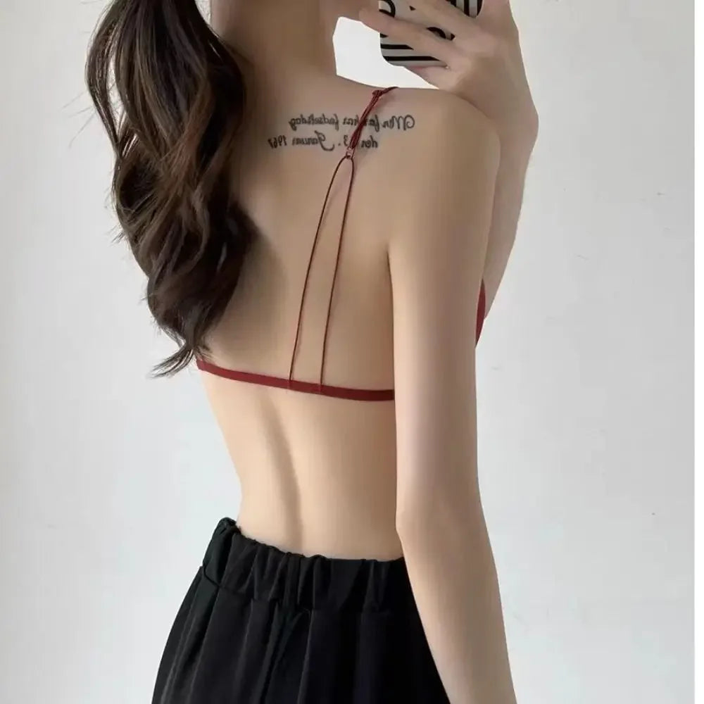 Breathable Triangle Bras for Women Beauty Wireless