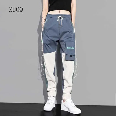 Big Pockets Cargo Pants For Women Ankle-length