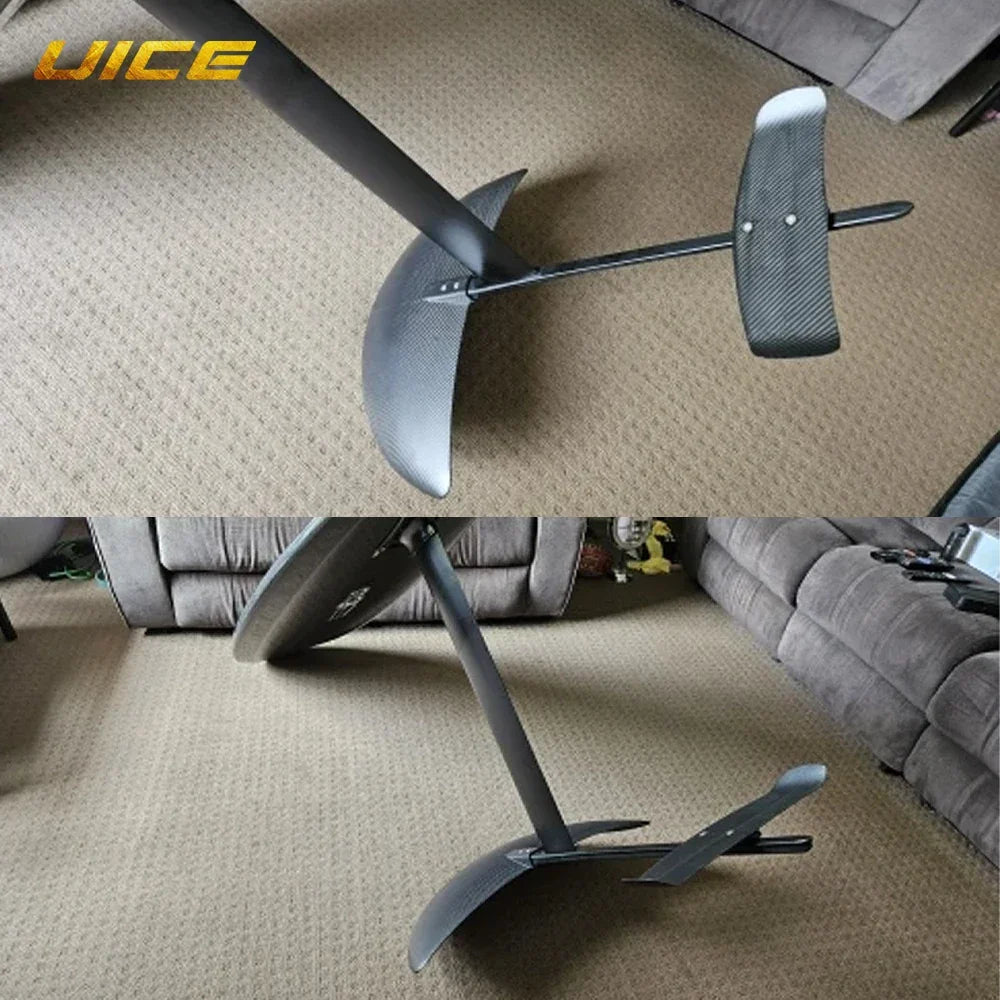 Wing Foil Hydrofoil Surfboard 60/70/80/90cm Wing Foil Hydrofoil 3K Carbon Wings Fuselage Mast Plate For SUP Wakeboard Foil