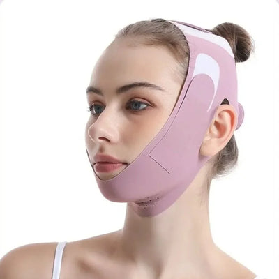 Anti Wrinkle Face Slimming Bandage Breathable Elastic V Line Face Shaper Facial Massage Graphene Face Lift Up Strap