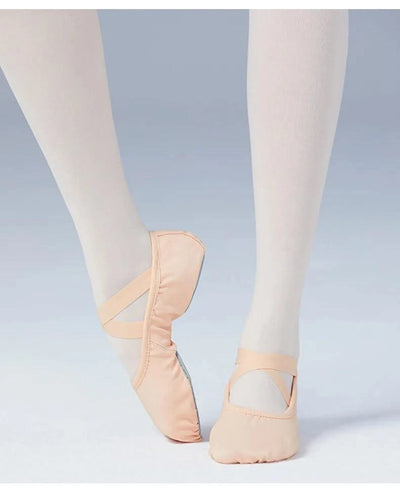 Ballet Dance Shoes for Women Girls Teenager Big Split Sole Ballet Shoes Children Adult Elastic Ballet Practice Dancing Slippers