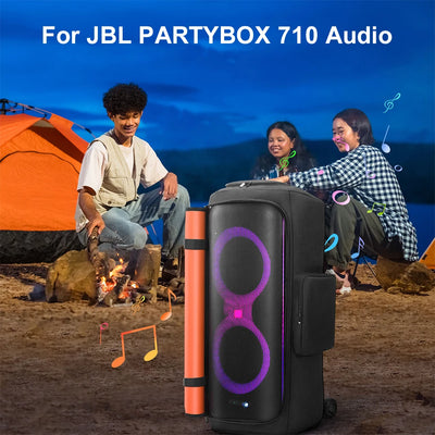 Party Speaker Dust Cover Anti-Slip Padded Speaker Protective Cover Nylon Double-Sided Speaker Storage Bag for JBL Party Box 710