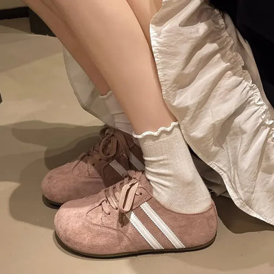 2025 Casual Sneakers Woman Shoes Slippers Flats Platform Sandals Mules NEW Brand Designer Lace Up Loafers Summer Womens Sneakers