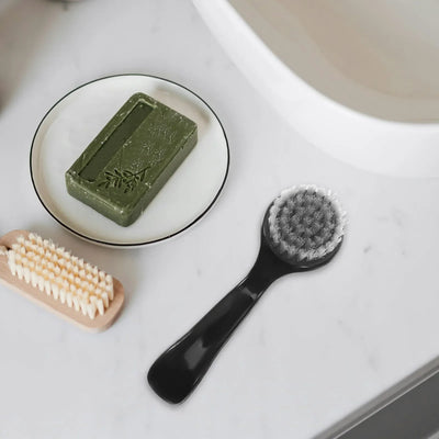 3pcs Facial Cleansing Brush Cleaning Tool For Women Soft Bristle Deep Cleaning Exfoliating Face Wash Scrubber Durable Makeup