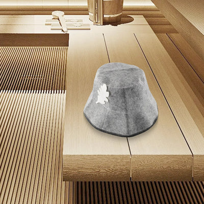 Bath House Kit Fisherman Felt Sauna Hat Fisherman Felt Sauna Hat Free Water Absorption Long Lasting Performance