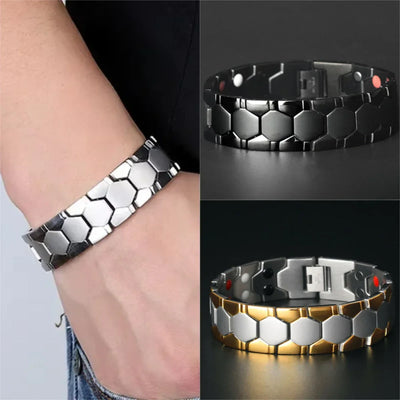 Charm Bracelet Health Energy Bangle Magnetic Exquisite Bracelet Male Gift Power Therapy Magnets Men Bracelet Pulseras Mujer