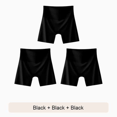 Underwear for Women Seamless Panties Women's Shorts Woman Girdle Brief Ice Silk Shorts Under the Skirt Safety Short Pants Summer