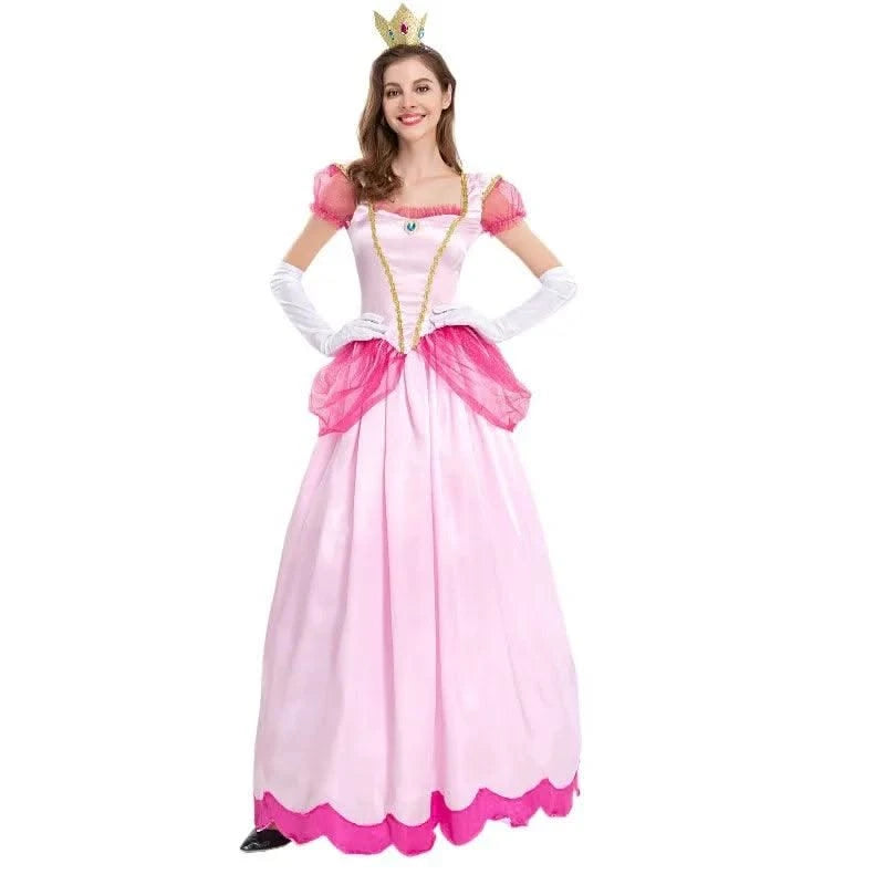 Princess Pink Peach Costume For Women