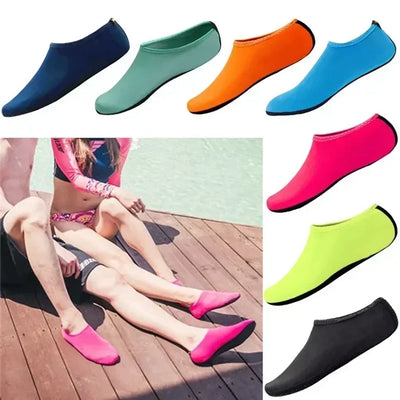 Non-Slip Unisex Water Shoes for Swimming Diving Beach Summer Aqua Socks Flat Sandal Seaside Sneakers for Men Women Accessories