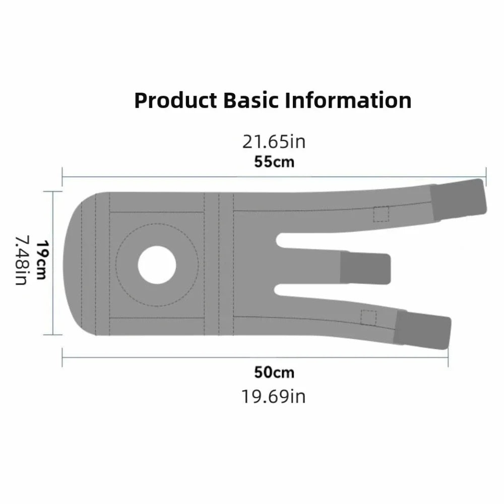 Ligament 4-spring Sports Kneepad Patella Shock Absorption Elastic Leg Brace Protector Safety Adjustable Fitness Knee Pad Men