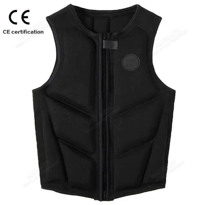 Wakesurf Comp Vest CE Approved Neoprene Life Jacket Wake Surfing Impact Vest surf But Great for All Other Watersports Activities