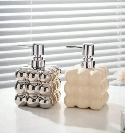 Liquid Soap Household 280ml Body Wash Shampoo  Dispenser Bottle Bathroom Accessories Dispenser Press Separated Bottle Ceramic