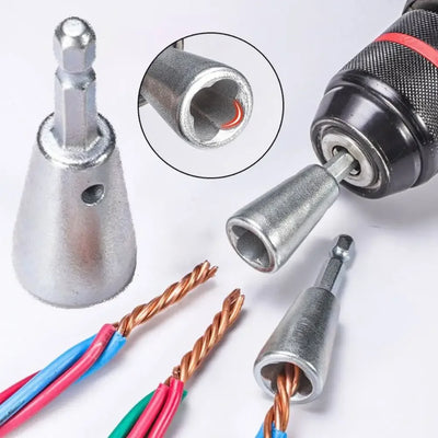 Wire Twisting Tools Handle Electrician Quickly Twister Twister Wire For Power Drill Drivers Twister Twisted Twist Cable Device