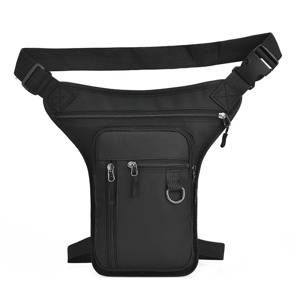 Men Drop Leg Bag Waist Bag for Men Fanny Pack Phone Purse Motorcycle Riding Shoulder Cross Body Thigh Male Hip Belt Waist Bags