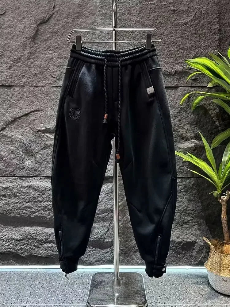 Wide Pants Man Jogger Pants Men Clothing Men's Autumn Clothes Mens Trousers Running Gym Man Sport Big Size Sweatpants