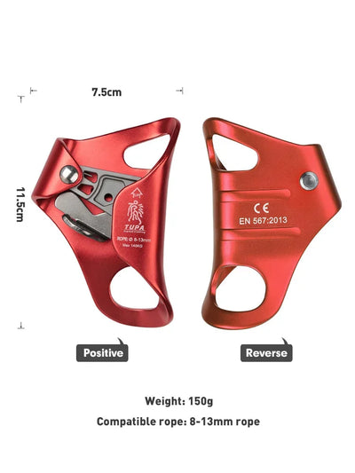 Mountaineer Chest Ascender Climber Climbing Rope Tool Outdoor Rock Climbing SRT Professional Chest Climber Equipment Protection