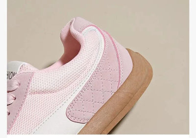 Women's Shoes Fashion Trend College Style Wide Toe Soft Comfortable Flat Casual Shoes Outdoor Casual Sports Shoes Women Sneaker