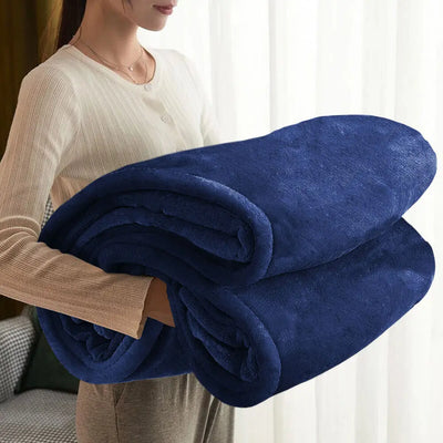 Thicken Warm Soft Blanket for Fall Winter Spring All Season Fuzzy Microplush Lightweight Fleece Winter Blankets for Bed Sofa