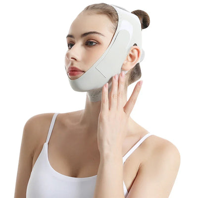 Reusable Face Slimming Bandage V Line Face Shaper Women Chin Cheek Lift Up Belt Facial Massage Strap Face Skin Care Beauty Tools