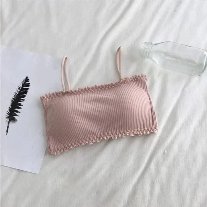 Women's Cotton Bra Female