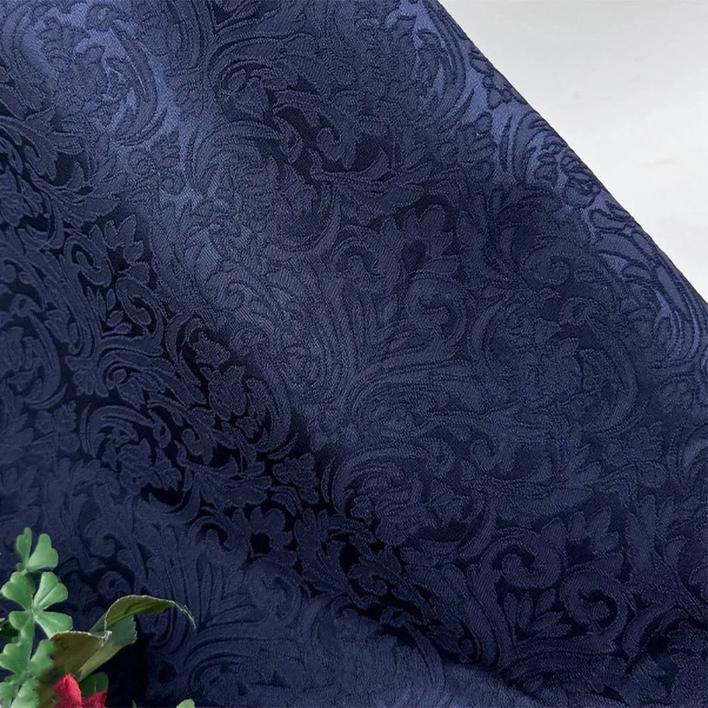 50X150cm Black White 3D Texture Brocade Jacquard Fabric Costume Drapery Materials DIY Sewing Cloth Suitable For Party Dress Gown