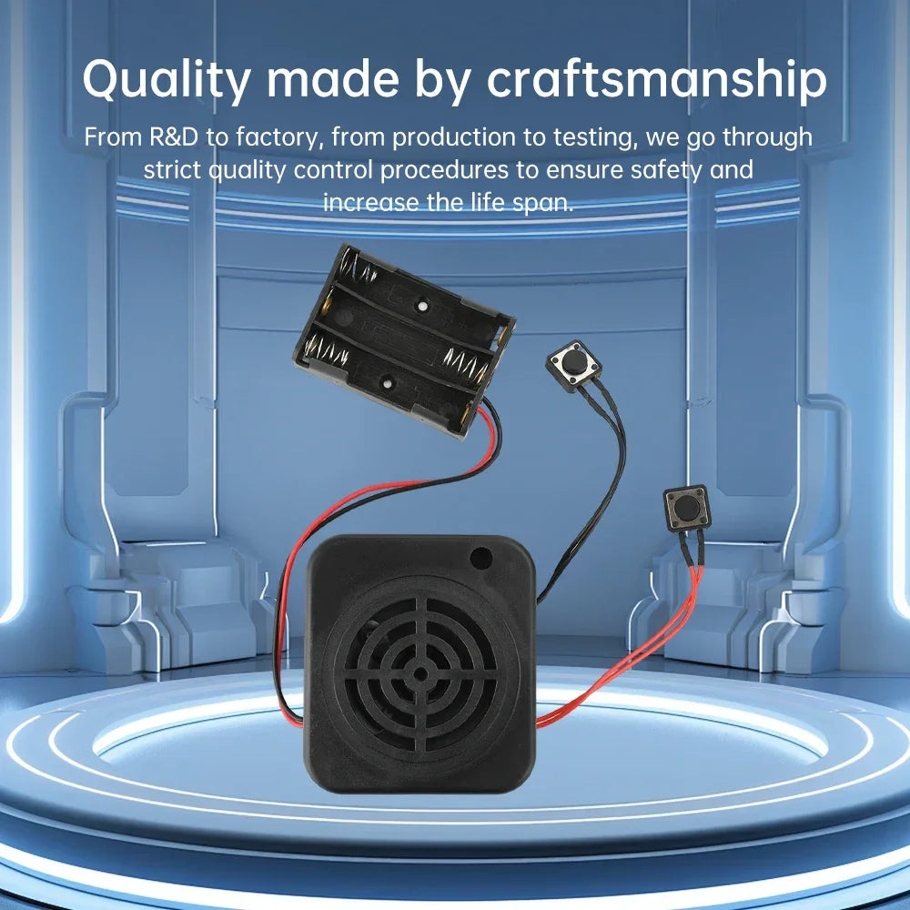 Recordable sound module 2/4 minute recorder DIY voice recording module with speaker button control for music box greeting card