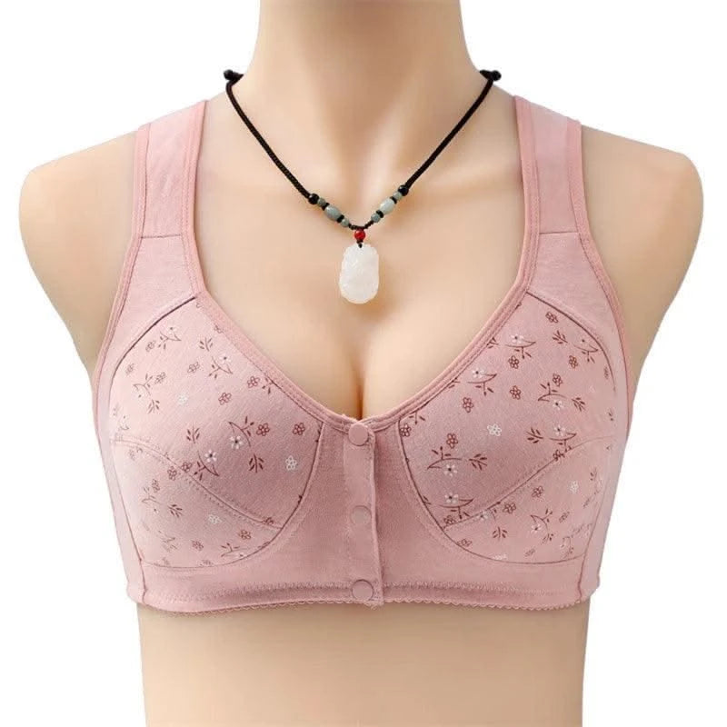 Plus Size Bra Front Buckle For Women