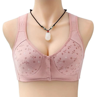 Plus Size Bra Front Buckle For Women