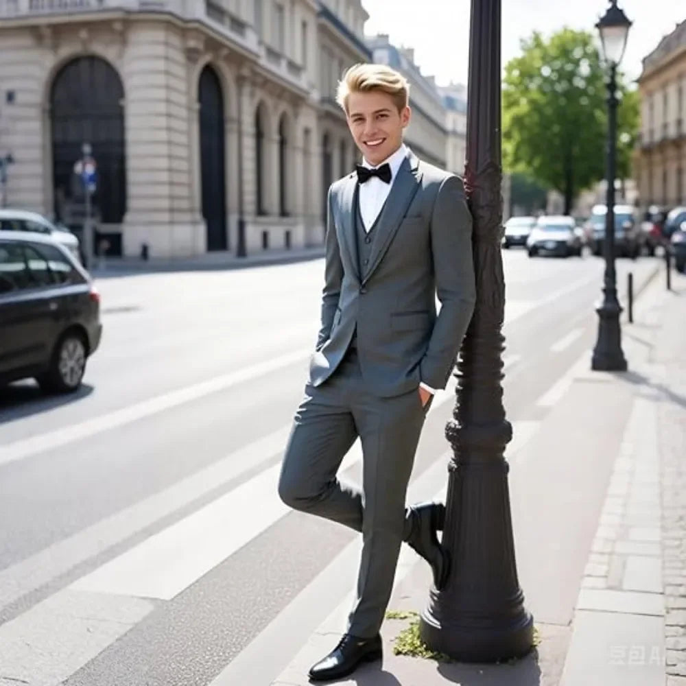 Business men's suits are used for wedding banquets, job interviews, and important workplace occasions, including outerwear+jack