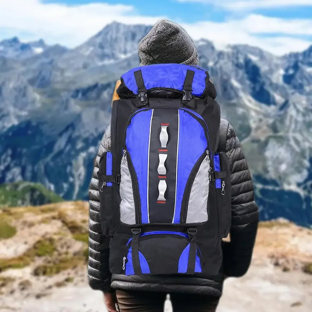 Mountain Biking Backpack Outdoor Sports Travel Daypack Multi-Pocket Outdoor Travel Daypack 100L Waterproof Backpack For Climbing