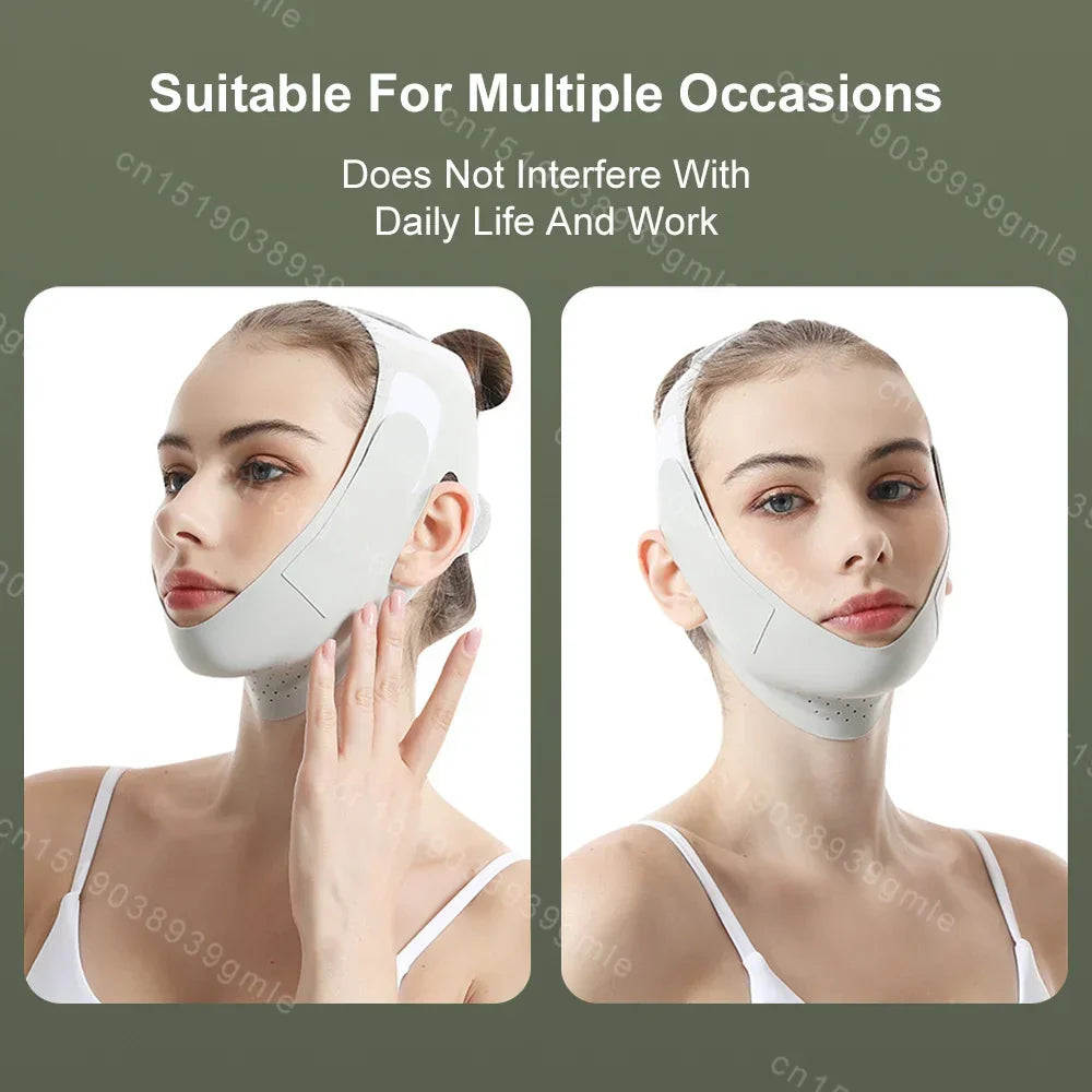 Face Slimming Bandage Face Lifting Belt V Line Face Slimming Strap Double Chin Tightener Slim Strap Facial Lifting Mask Tool
