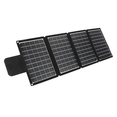 Foldable Solar Panel - Portable Plate Charger USB Full Time Power Solars Panels for Phone PowerBank Mobile Emergency Supply