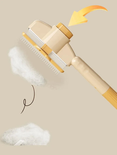 Dog Comb Pet Hair Remover One Button Dogs Brush Self-cleaning Cat Brush Massage Combs for Dog Grooming Brushes for Pet Products