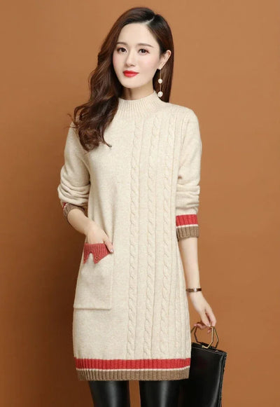 Woman Knitted Dress Bodycon Crochet Dresses for Women Cheap Casual Thic X Elegant Luxury Long Sleeve Aesthetic Sensual Sexy Xxl