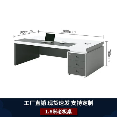 Office Table Desk Standing Home Organizer Modern Supplies AccessoriesFurniture Bedside Workstation Escritorios De Ordenador Room