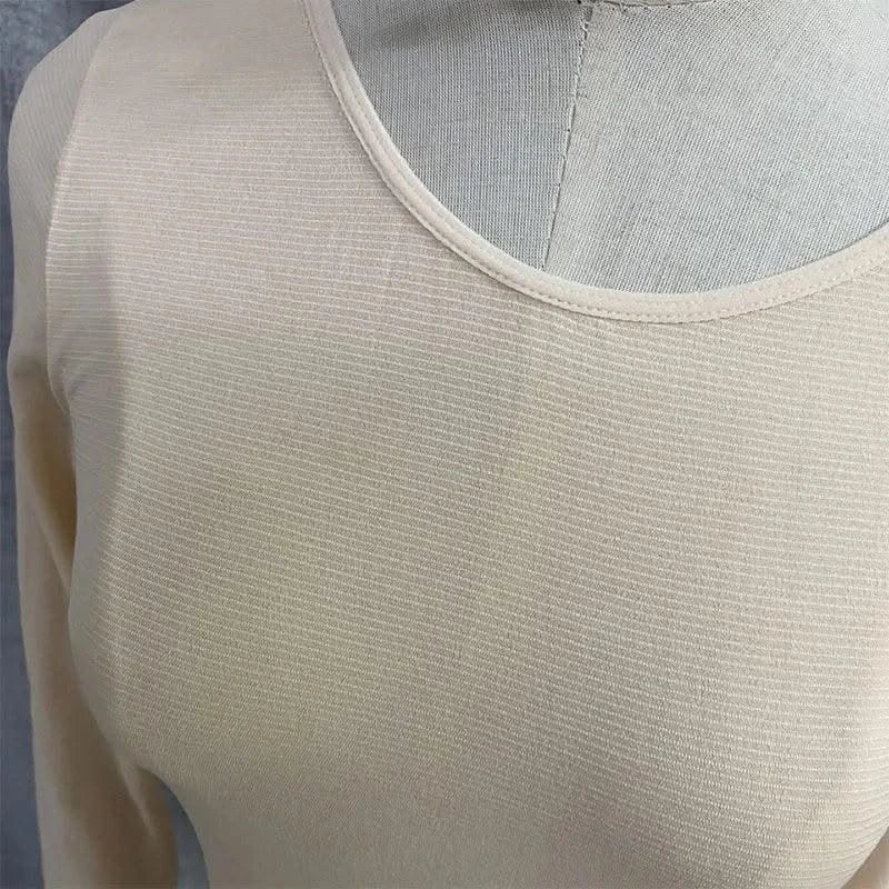 Women Thermal Underwear Trousers Suit Skin Care Clothes Autumn Clothes Seamless Thermo Clothing Top Tights