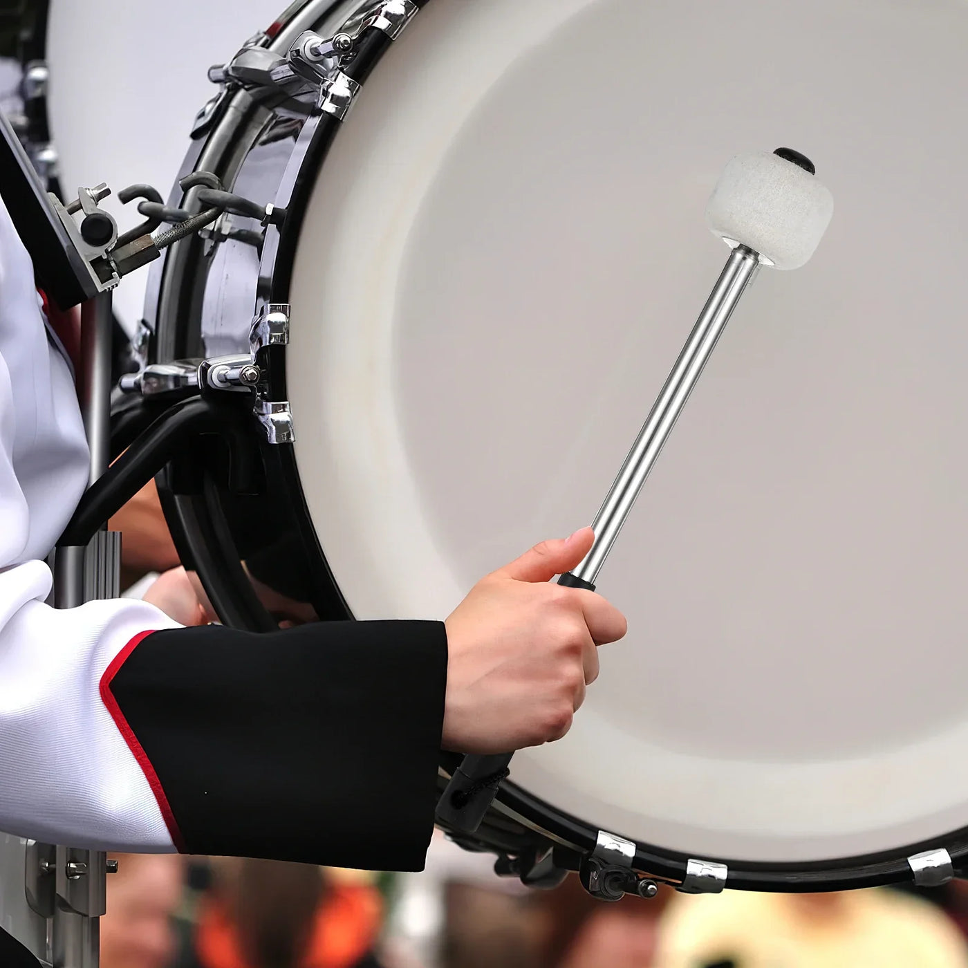 Drum Percussion Repique Musical Instruments Drums Felt Bass Mallets for Kids Rods Sticks Portable Timbales Drum Accessories