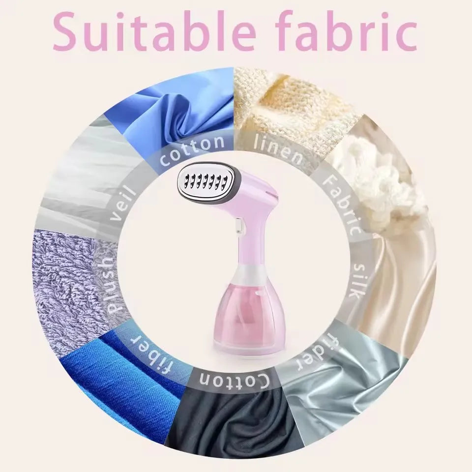 Handheld Garment Steamer 1500W Electric Household Fabric Steam Iron 300ml Portable Vertical Fast-Heat For Clothes Ironing