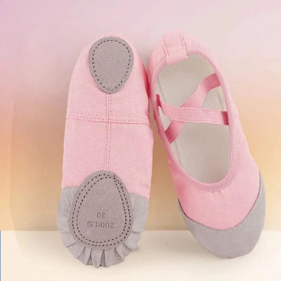 Children Girls Ballet Shoes Classical Dance Shoes Kids Boys Adult Ballet Slippers Indoor Yoga Gym Soft Sole Dance Practice Shoes