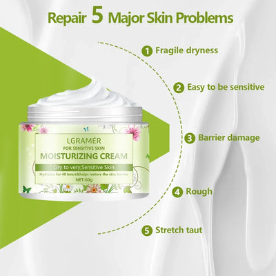 Retinol Moisturizer Face Cream Repairing Moisturizing Nourishing Cream Brightening Skin Facial Cream Anti-Aging Face Skin Care