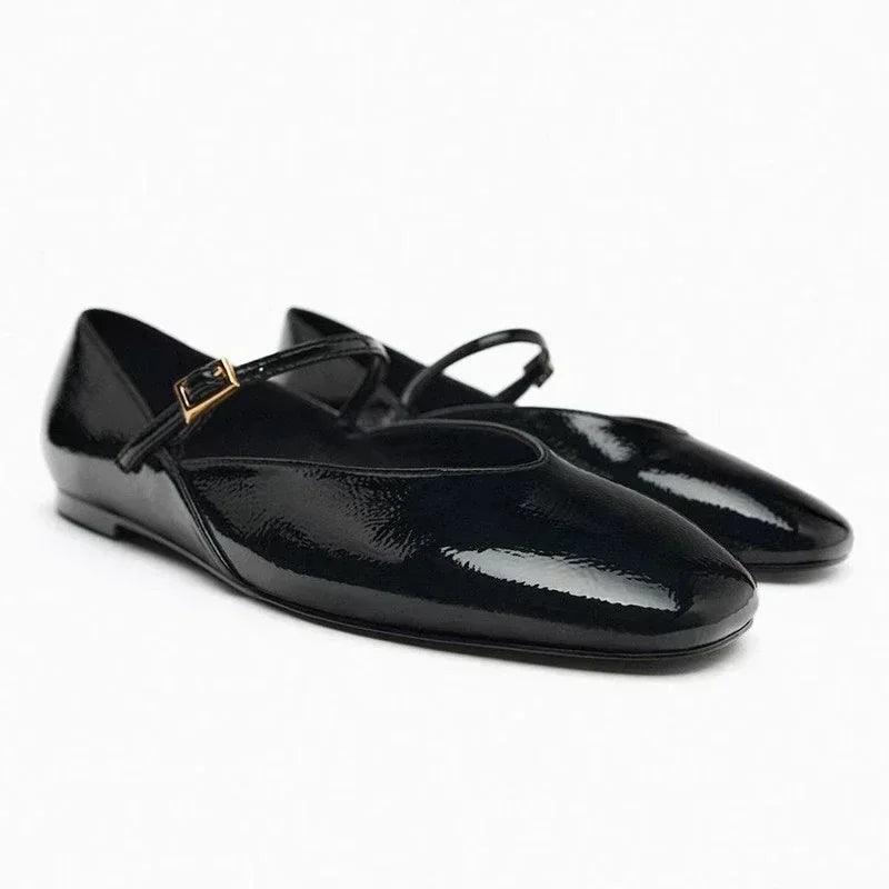 Women ballet flat shoes outdoor breathable loafers shallow sneakers shoes