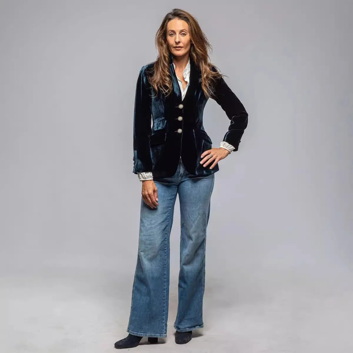 Blazers Women Blazer Coats Suits Turn Down Collar Jackets Full Sleeve Slim Fit Y2k Streetwear Elegant Work Autumn Winter