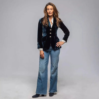 Blazers Women Blazer Coats Suits Turn Down Collar Jackets Full Sleeve Slim Fit Y2k Streetwear Elegant Work Autumn Winter