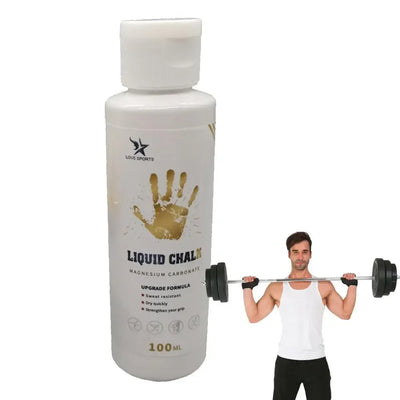 200ML Liquid Chalk Anti-slip Magnesium Powder For Weightlifting Rock Powder Gym Fitness Supplies Climbing Lifting Workout
